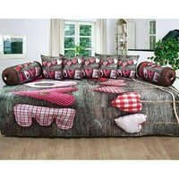 Printed Diwan Set