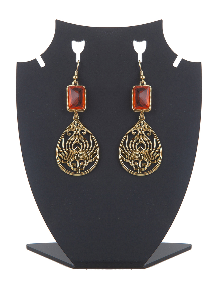 ANTIQUE FASHION DESIGNER POLKI EARRING