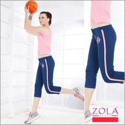 Girls Sports Wear - Cotton Blend, S-XL, Navy Blue | Breathable, Moisture-Wicking, Stretchable, Comfortable Fit, Durable