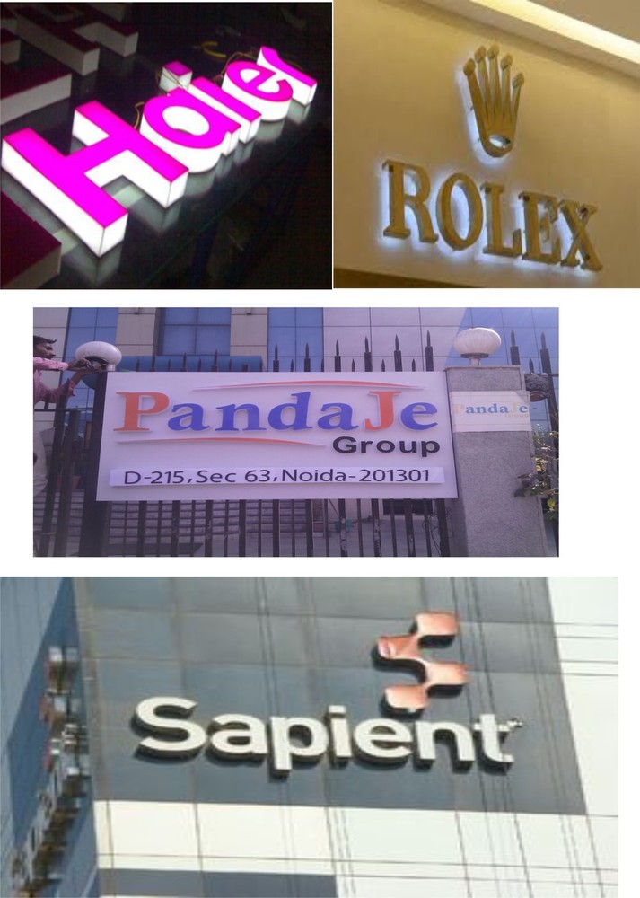 3D Sign Board