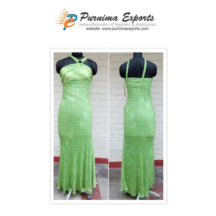 Green Girls Party Dresses