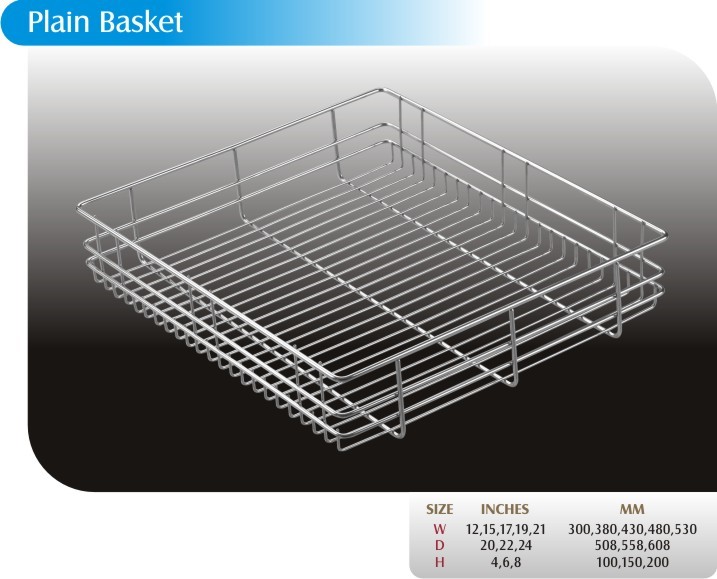 SS Plain Basket