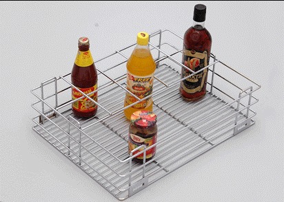 SS Bottle Basket