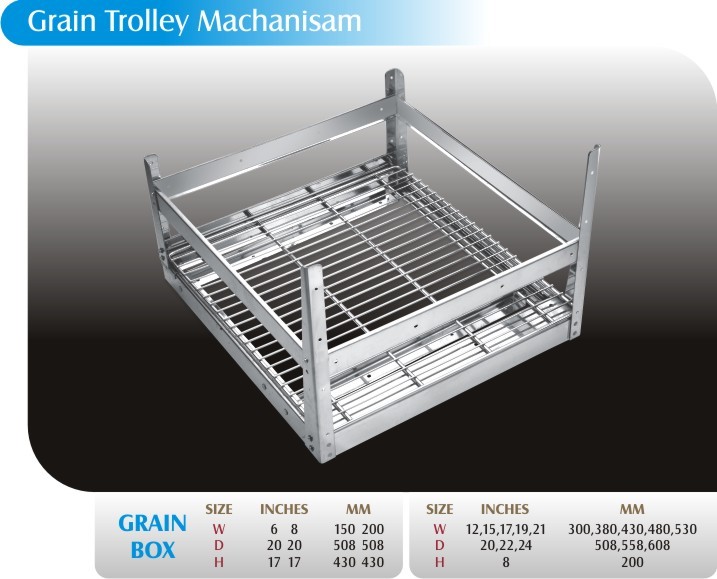 SS Grain Trolley