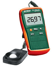 EasyView Light Meter - ABS Plastic, 150x80x30 mm, 250 g | 0-20000 Lux Range, Data Hold, Min/Max, Auto Power Off