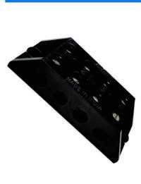 Terminal Strip Connectors - Plastic, Black, 2 To 10 Terminals, 10a, 300v, Easy Installation, Secure Connections