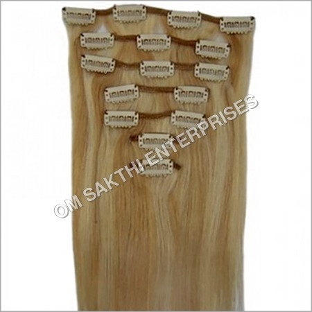 Blonde Highlights 7 piece Clip
