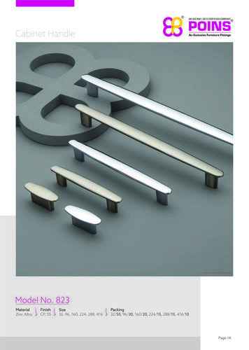 White Metal Cabinet Handle By OM SAI MANUFACTURES