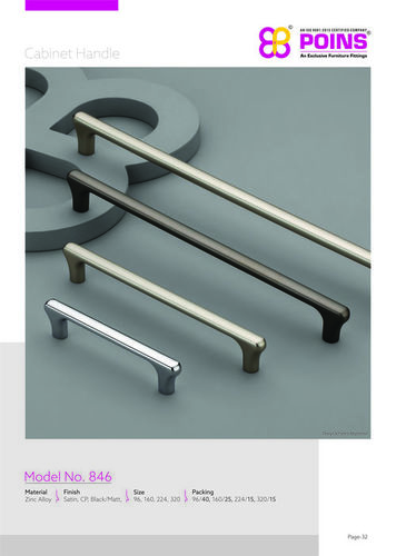 Chrome Plated Cabinet Handles