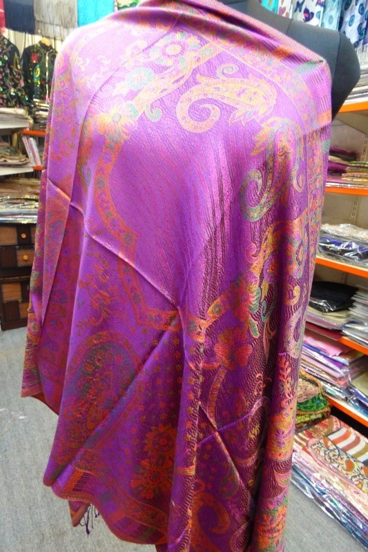 Super Silk Jamawar stole 
