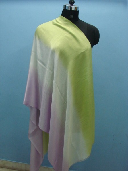 Silk 3 tone Ombre Stole 
