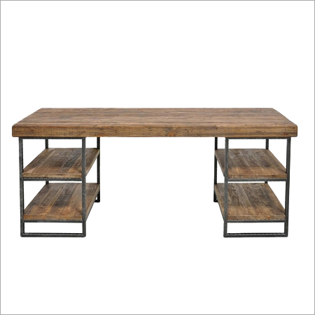 Reclaimed Wood Top Desk