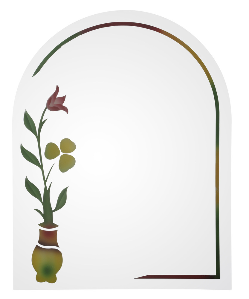 Colour Etching Mirror 