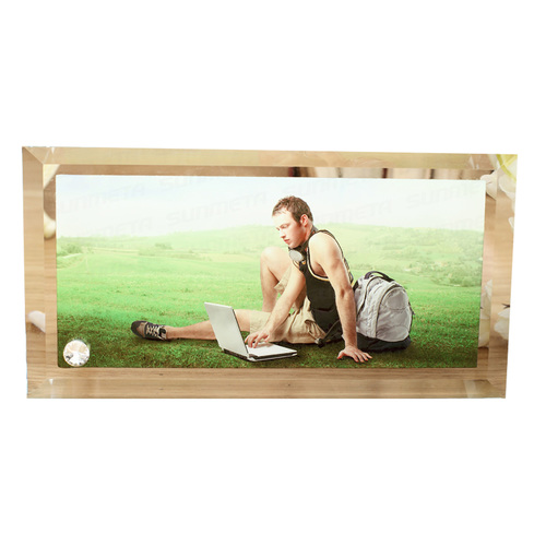 Rectangular Glass Photo Frame