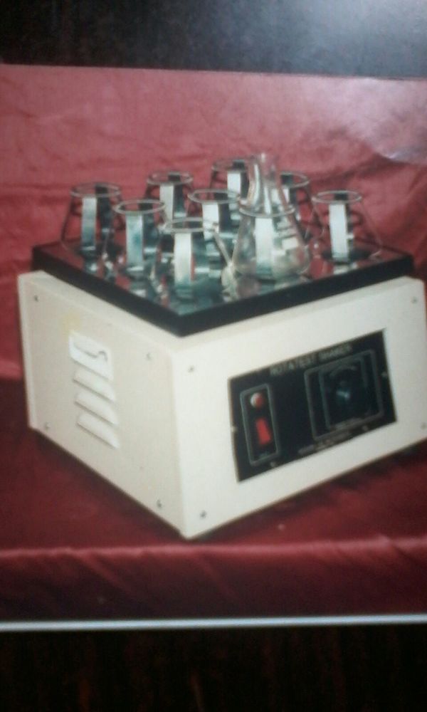 Rotary Shaker - Metal Body, Variable RPM | Uniform Mixing, Adjustable Speed, Easy Operation