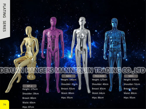 Female Mannequin Glossy & Plating Age Group: Adults