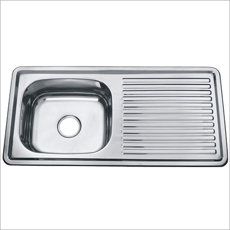 Kitchen Sink With Drainboard
