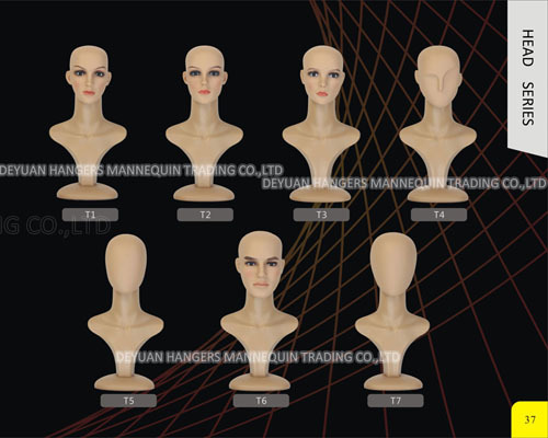 Female / Male Head Mannequin