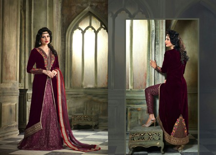  Falcon Velvet ,DESIGNER SUIT
