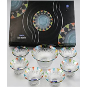 Glass Pudding Set By DLITE CRAFTS