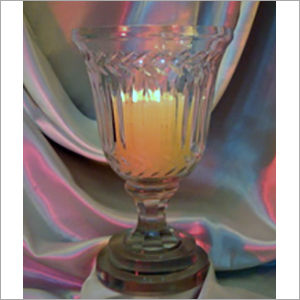 Crystal Glass Candle Holder