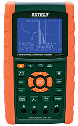3-Phase Graphical Power & Harmonics Analyzer