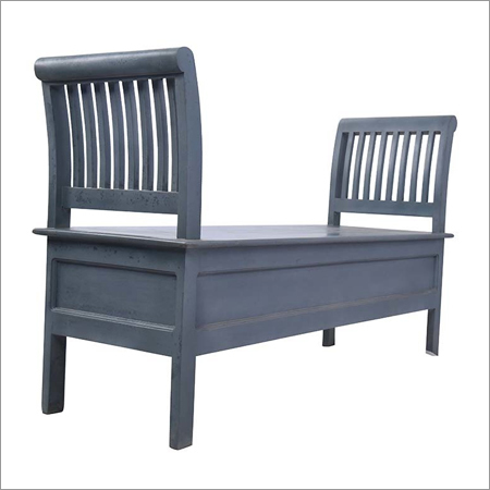Wooden Bench W/o Back