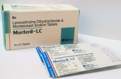 Montelukast 10 mg + Levocetrizine 5 mg Tablet