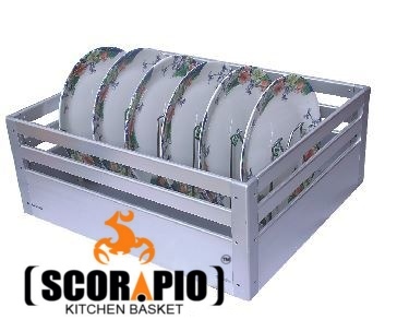 Aluminum Thali Basket
