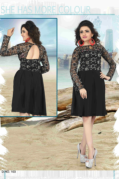 Latest Modern Black Dress