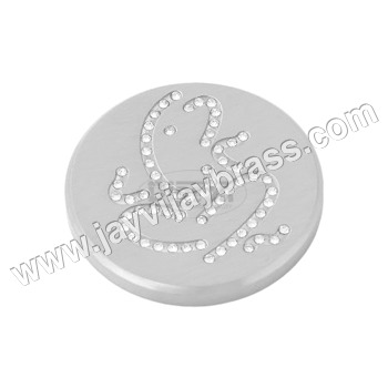 Brass Ganesha Mirror Cap