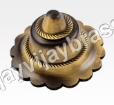Brass Antique Mirror Cap