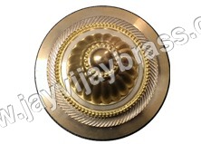Brass Doom Mirror Cap
