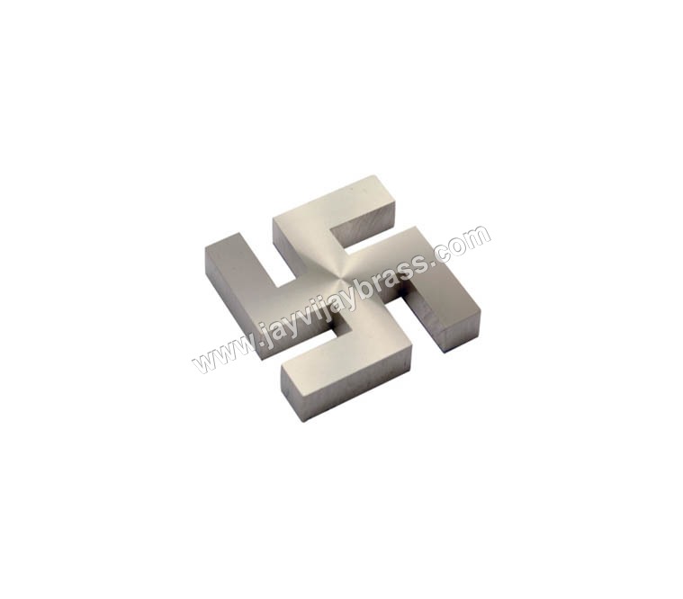 Brass Swastik Mirror Cap