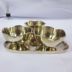 Kansa Ice Cream Cup Set Kansa Ice Cream Cup Set