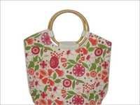 Printed Jute Shopping Bags
