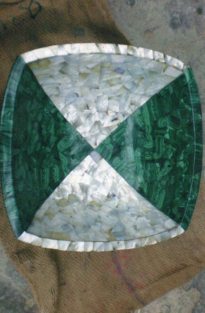 Bone Inlay Wash Basin