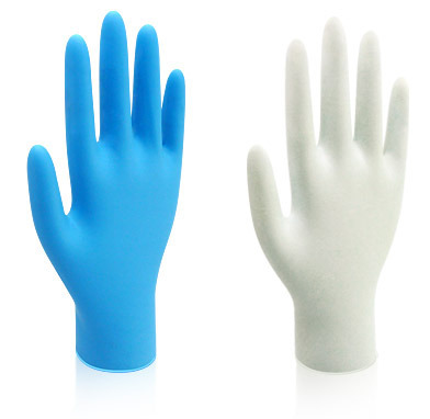 Violet Blue Examination Gloves
