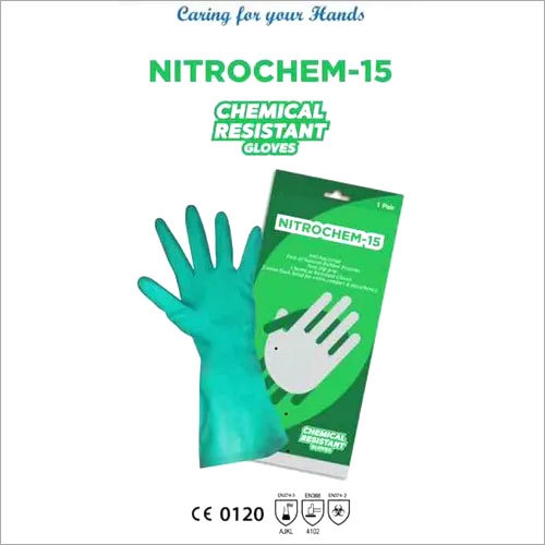 Rubber Hand Gloves for Chemical Industry