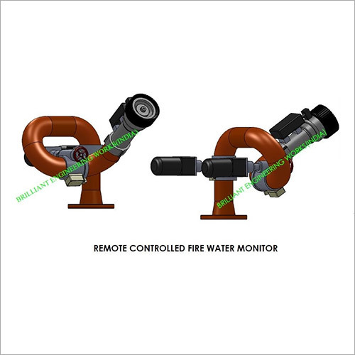 Electric Remote Controlled Fog Jet Fire Monitor