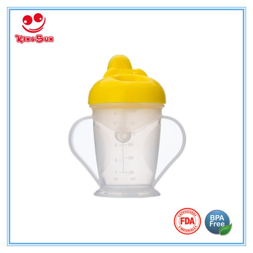 Transparent Or Customized Baby Mug Cup