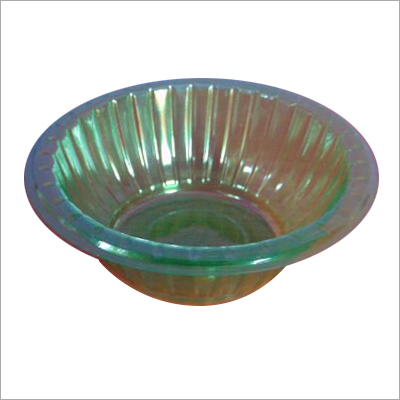 Green Plastic Bowl