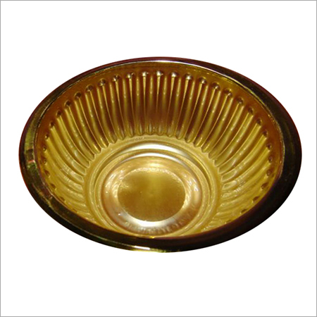 Golden Plastic Bowl