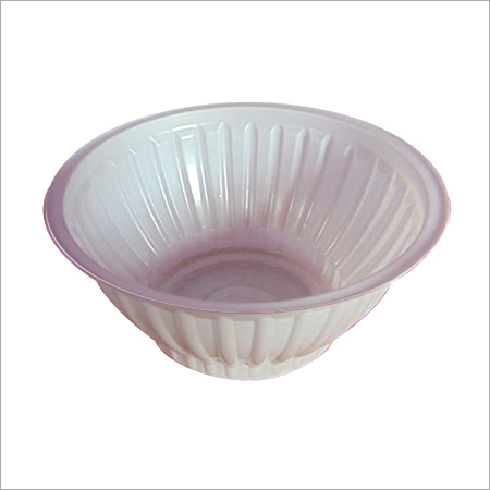 White Plastic Bowl