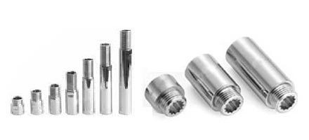 Brass Extension Nipple