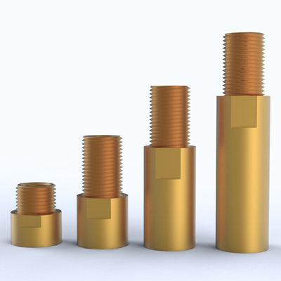 Brass Tap Extension Nipple