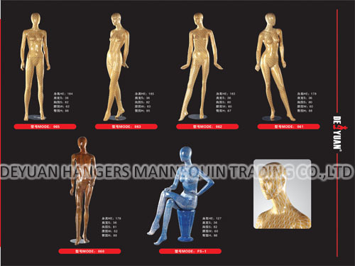Female Mannequin Glossy - Fiberglass & Water Transfer