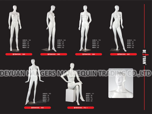 Female Mannequin Glossy - Fiberglass