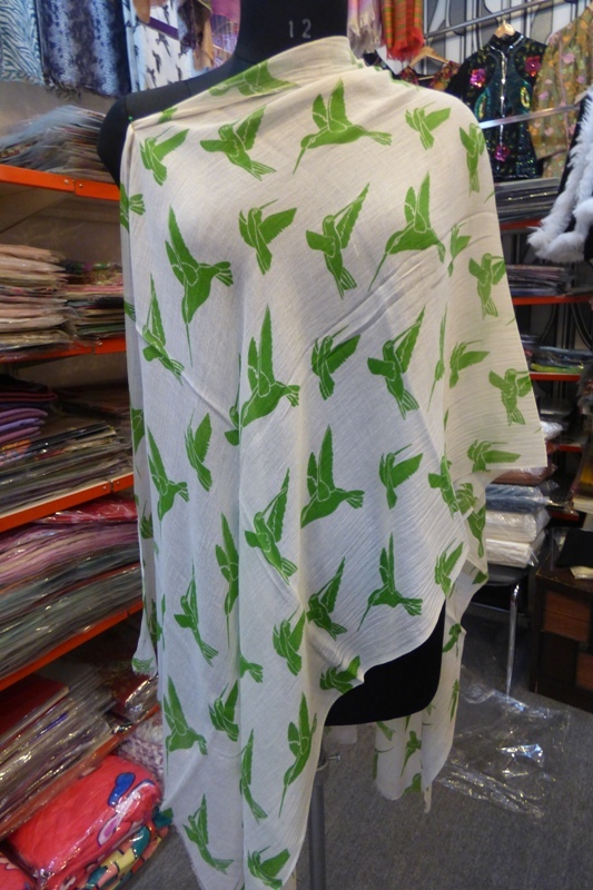 Printed cotton modal