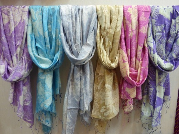 Printed cotton modal